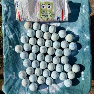 Lot of 5️⃣0️⃣ Titleist Pro & Titlest Pro V1 Used Golf Balls ⛳️